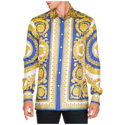 versace long sleeve shirt men.